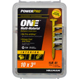MULTI SCREW #10X3 1LB (Pack of 5)