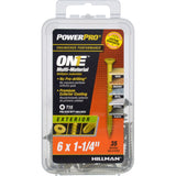 MULTISCREW #6X1.25 35P (Pack of 5)
