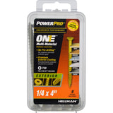 MULTISCREW 1/4X4 EXT (Pack of 5)