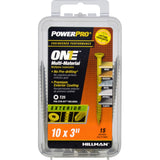 MULTISCREW 10X3 EXT (Pack of 5)