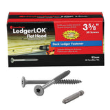 SCREW WD FLT 35/8 (Pack of 6)