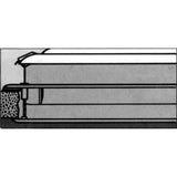 Heng'S V974201-C1G1 Ez-Mount Vent, 14 X 14 - Smoke