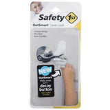 LEVER HANDLE LOCK WHT (Pack of 2)