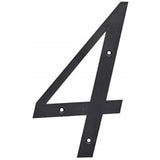 5028372 6 BLK #4 NAILON 1PC Hillman 6 in. Black Plastic NailOn Number 4 1 pc (Pack of 3)