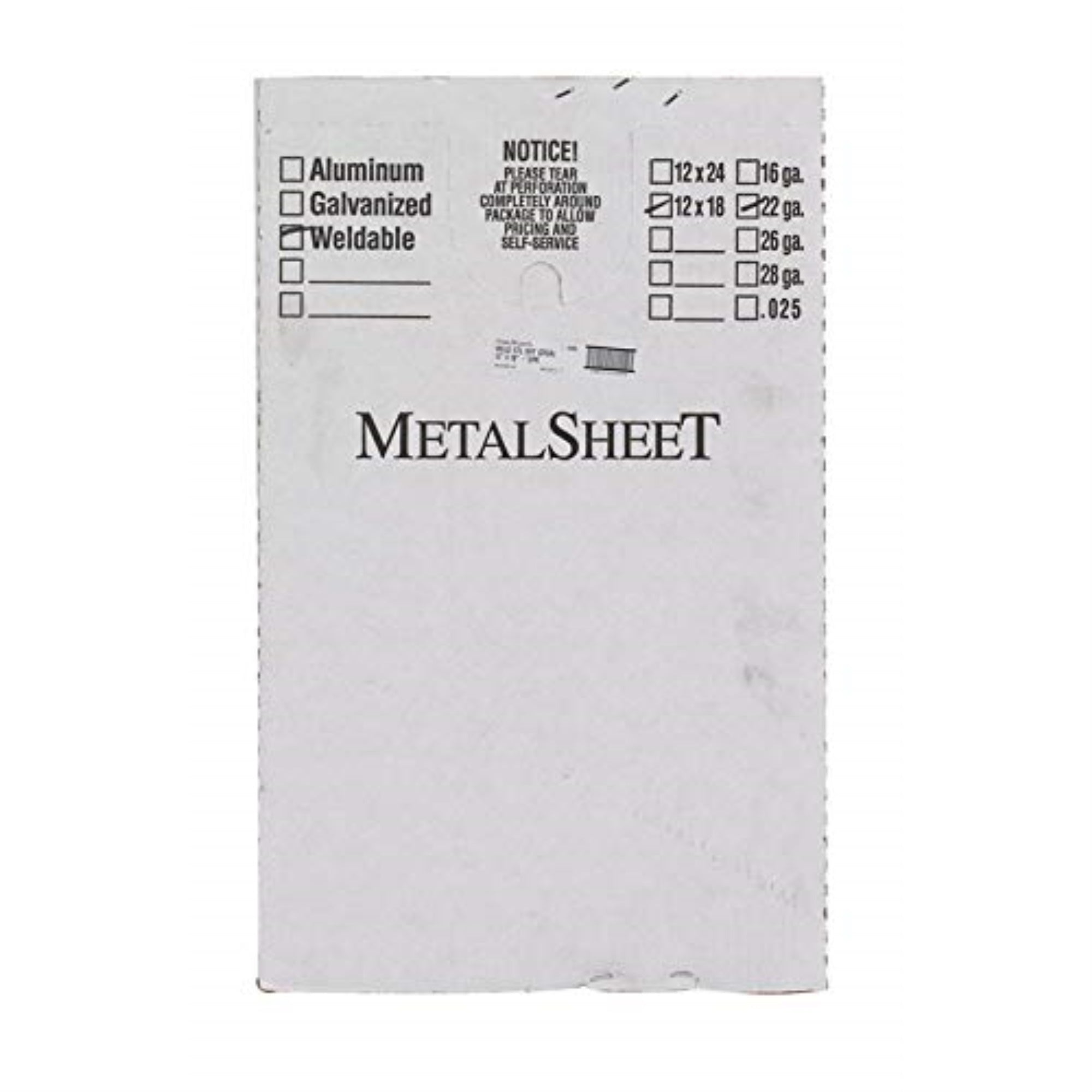 5081138 Weldablesheet12X18X22G Boltmaster 12 In. Uncoated Steel Weldable Sheet (Pack Of 5)