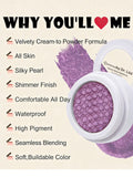Creamy Eyeshadow for Hooded, Mature Eyes – Crease-Proof in 20 Shades, Egg-Free & Nut-Free