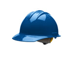 Bullard 30KBR Kentucky Blue HDPE Cap Style Hard Hat with 6 Point Ratchet Suspension, One Size
