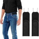 Zumie No Buckle Belts For Men & Women, Tactical Metal Hook Elastic Belt | Adjustable No Buckle Invisible Waist Belt For Jeans, C