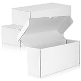DEDC 3Pcs 14.8-Inch Semi-Rigid card holder Storage Box, trading card storage box, wooden cardboard card storage box
