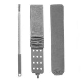 Retractable Gap Dust Cleaner with 2 Microfiber Dusting Cloths Long Handle Cleaning Tools Furniture Cleaning Duster