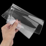 10Pcs Money Banknote Paper Money Album Page Collection Holder Sleeves Loose Leaf Sheet Protection Album (3 pocket paper money)