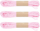 Eco Sarras Raffia Twisted Paper Rope Threads For Gift Wrapping, Packaging Ribbon, Diy Festival Decoration Art & Craft Paper Stri
