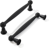 khtumeware 10 Pack 3-1/2 Inch(89mm) Black Cabinet Pulls Black Kitchen Matte Black Cabinet Handles Kitchen Cabinet Hardware for C