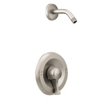Moen Commercial MDURA Classic Brushed Nickel PosiTemp Shower Trim Kit Featuring Lever Handle and Shower Arm, without Showerhead