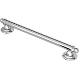 Moen YG2224CH Bathroom Safety 24Inch Stainless Steel Traditional Bathroom Grab Bar, Chrome