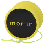 Yoyo King Merlin Pro Yoyo with Ball Bearing Axle and Extra String (Yellow)