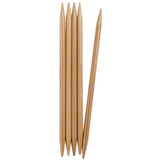 Chiaogoo Double Point 6Inch (15Cm) Bamboo Dark Patina Knitting Needle; Size Us 1 (2.25Mm) 10361