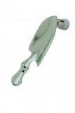 Renovators Supply Manufacturing Brass Door Knockers for Front Door 7 in. Trowel Style Chrome Plated Brass Door Knocker with Moun