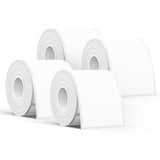 SUPVAN T50M Series Label Maker Tape, 4 Rolls 1.963.14 (50mm80mm) 100 Labels/Roll Genuine Laminated Thermal Label Tap