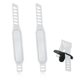 2Pcs Bike Pedal Straps, Spin Bike Pedals, Universal Exercises Bike Pedals Replacement, 12.5 2.1in Pedal Straps for Exercise Bik