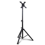 Pyle Premium LCD Flat Panel TV Tripod Stand, Portable & Foldable TV Mount for LCD/LED Flat Screen TVs up to 32, Adjustable Heigh