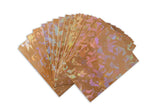 Premium Preferred Protection 100 Gold Holographic Card Sleeves Perfect Fit Shiny Trading Card Sleeves Standard Size Pokemon Slee
