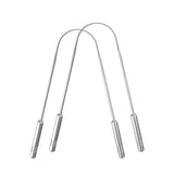 Kiaan Enterprise Surgical Grade Stainless Steel Tongue Cleaner For Adults And Kids (Pack Of 2)