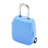 ZOOMELLA Keyless Combination Padlock Code Lock for Gym School Locker Toolbox Blue