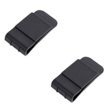 GaiRen 2 Pack Belt Clip for V4 with USB C Q7 Q2 V7 Q8 MS20, Referee Headset Accessory Motorcycle Helmet Clips Bracket Clip Mount