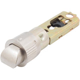Stone Harbor Hardware Drive-in Adjustable Latch for Traditional Interior Locks, Satin Nickel