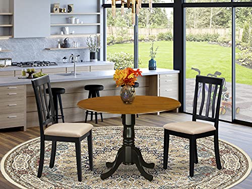 East West Furniture Dlan3-Bch-C Dining Set