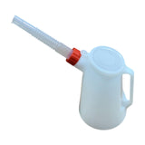STYLEHEAVEN Oil Measuring Jug with Cap Sturdy Portable with Scale Measuring Oil Jug 1.2L
