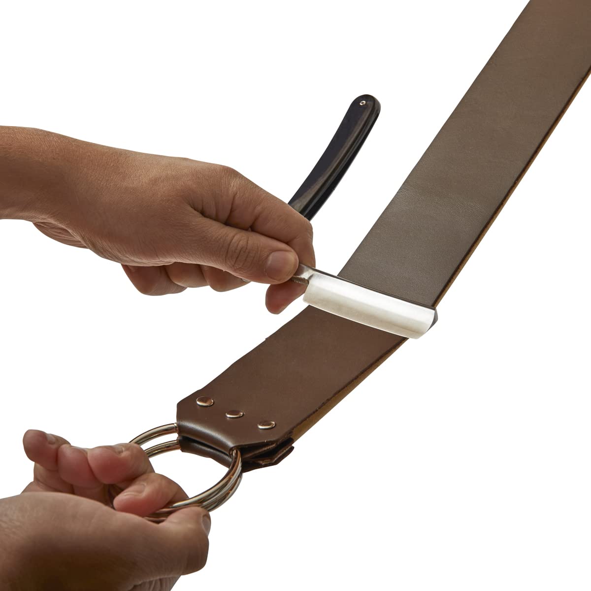 Union Razors Sharpening Strop Shs4 - Leather Strop Barber Straight Razor Strop Blade Sharpening Belt