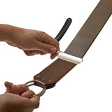 Union Razors Sharpening Strop Shs4 - Leather Strop Barber Straight Razor Strop Blade Sharpening Belt