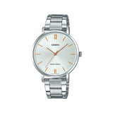Casio Analog Silver Dial Women'S Watch-Ltp-Vt01D-7Budf (A1625)