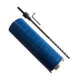 3 Diamond Dry Core Bit for Brick and Block with SDS Plus Pilot Bit Adapter, 9.5 Drilling Depth