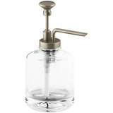 KOHLER K-98630-BV Artifacts Soap Dispenser Assembly, Vibrant Brushed Bronze