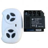 2.4G Bluetooth Remote Control and JR1958RX-2S Receiver Kit Kids Powered Ride On Car,Controller Control Box Accessories for Child