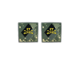 Army 17th Cavalry Helmet ACU Patch (pair)