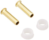 Dial Manufacturing 9512 DelrIn Sleeve and Poly Tube Brass Insert Tube, 1/4