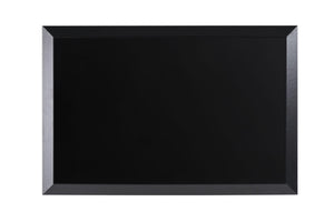 Kamashi Wet Erase Board, Black Mdf Frame, 24 X 36