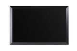 Kamashi Wet Erase Board, Black Mdf Frame, 24 X 36