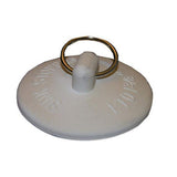 LASCO 023233 White Rubber Stopper for Bath Tub Drain Fits 11/2Inch to 2Inch