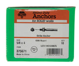 Strike Anchor 5/8X4 (Pack Of 1)
