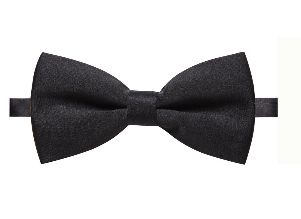 AUSKY Elegant Adjustable Pre-tied bow ties for Men Boys in Different Colors(1&4&5&6&8Pack for option (L)