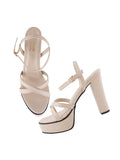 Shoetopia Women'S Heeled Sandal-5 Kids Uk (Girls-Fast-Cream)-Eu38,Cream,5,B0D4VQKG5N