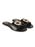 Shoetopia Stylish Black Flats For Women & Girls /Uk8,Black,8,B0C6TX7Q8Z