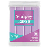 Sculpey III Polymer OvenBake Clay, Spring Lilac, Non Toxic, 2 oz. bar