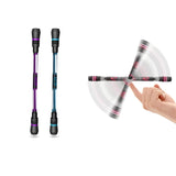 LIWARO Spinner Rotatable Gaming Finger Pens Without Pen Refill, Non Slip Coated Rotatable Gel Pen Mod Spinning Pen with Weight