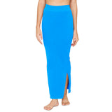 Zivame All Day Seamless Mermaid Saree Shapewear with Removable Drawcord for Women - Blue1